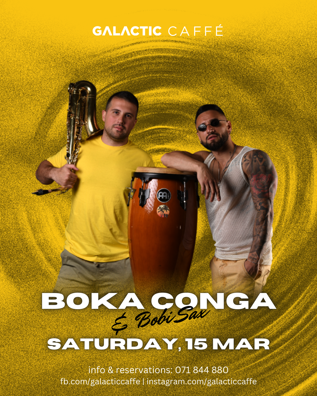 Boka Conga & Bobi Sax